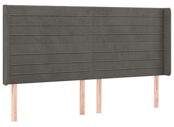 VidaXL Ágy - Bársony - LED - 200x200 cm