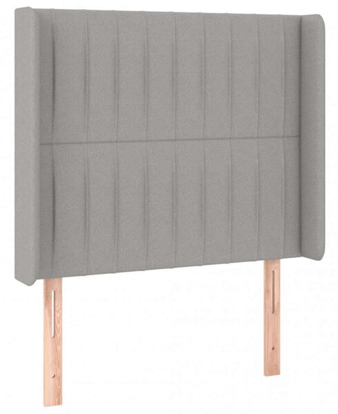 VidaXL LED-es Fejtámla - Szövet - 83x16x118/128cm