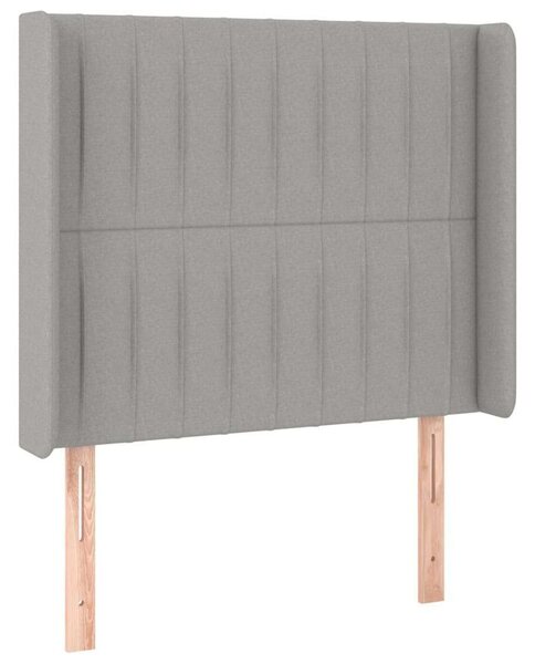 VidaXL LED-es Fejtámla - Szövet - 83x16x118/128cm