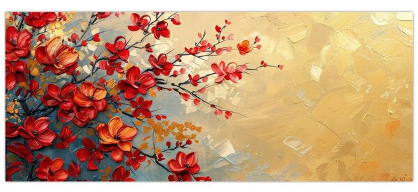 Kép - Virágzó fa (120x50 cm)