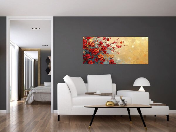 Kép - Virágzó fa (120x50 cm)