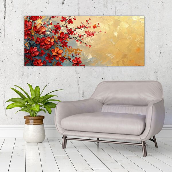 Kép - Virágzó fa (120x50 cm)