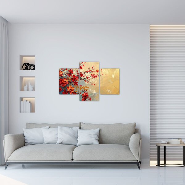 Kép - Virágzó fa (90x60 cm)