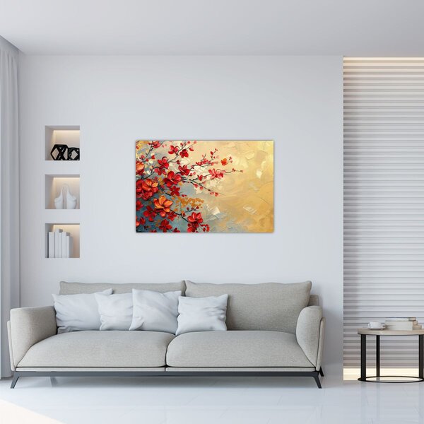 Kép - Virágzó fa (90x60 cm)