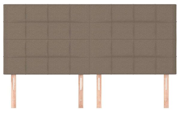 VidaXL Fejtámla Szett - Szövet - Tópszín - 180cm