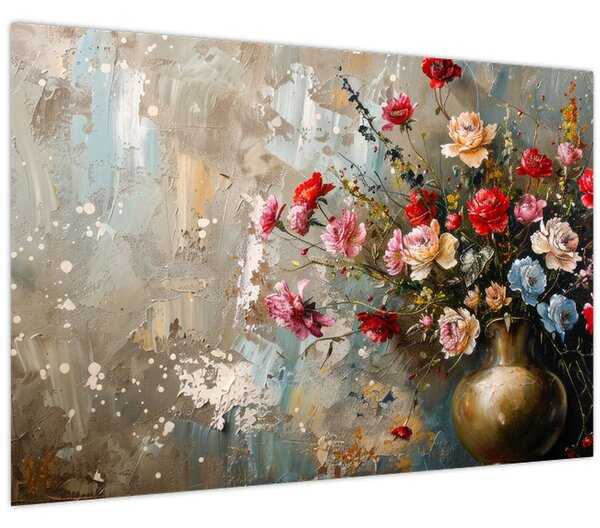 Kép - Virágváza (90x60 cm)