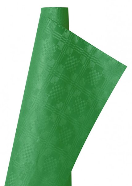 Infibra asztalterítő damask 1 rétegű 1,2x7m zöld