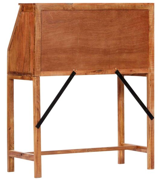 VidaXL Akácfa Íróasztal - Antik Stílus - 90x40x107 cm