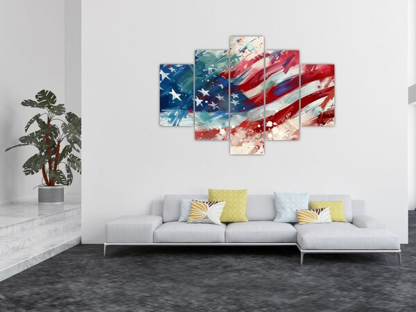 Kép - Az USA zászlaja (150x105 cm)