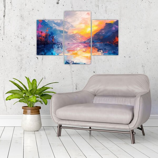 Kép - Tájképfestészet (90x60 cm)