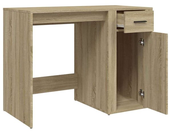VidaXL Sonoma Tölgy Íróasztal - 100x49x75 cm