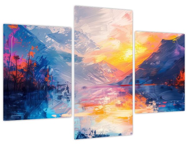 Kép - Tájképfestészet (90x60 cm)