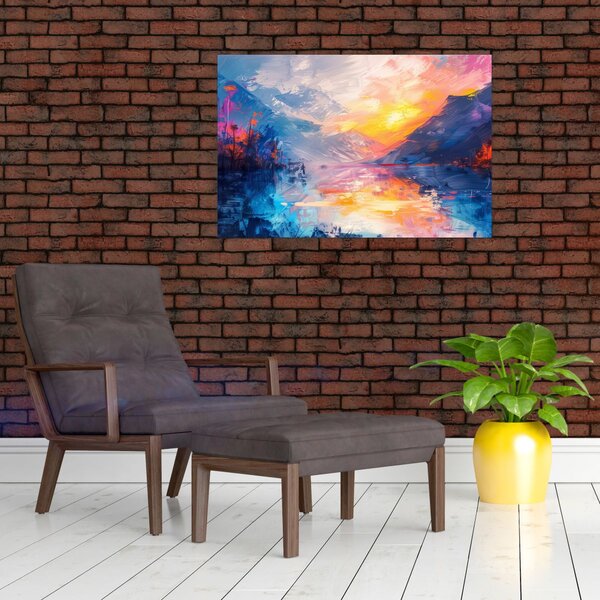 Kép - Tájképfestészet (90x60 cm)