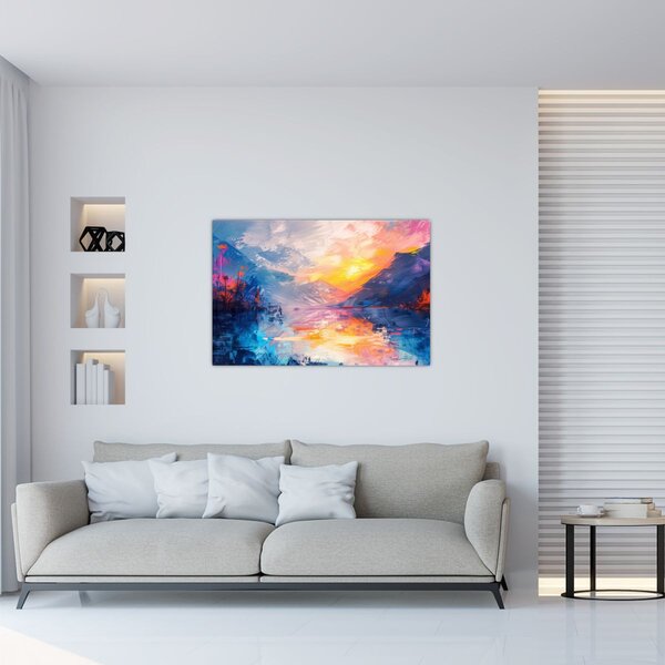 Kép - Tájképfestészet (90x60 cm)