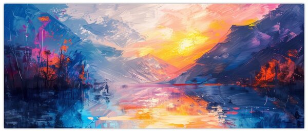 Kép - Tájképfestészet (120x50 cm)