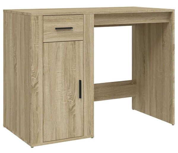 VidaXL Sonoma Tölgy Íróasztal - 100x49x75 cm