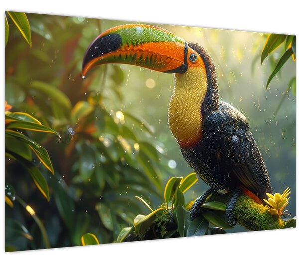 Kép - Tukan (90x60 cm)