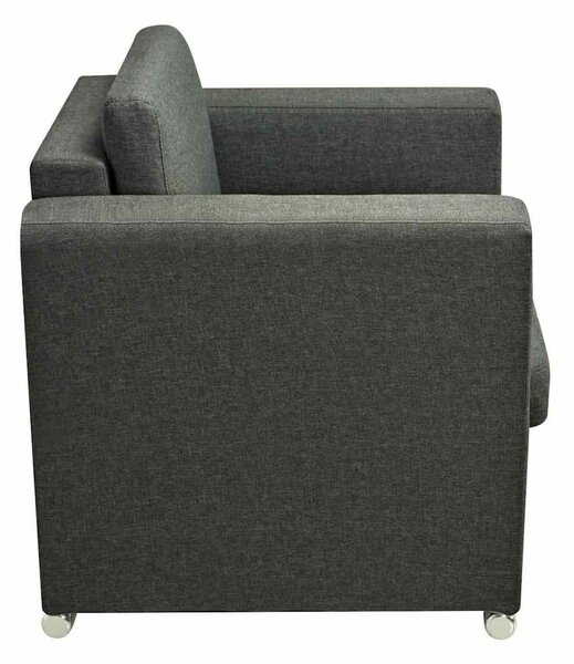 VidaXL Sötétszürke Szövet Fotel - 82x73x78 cm