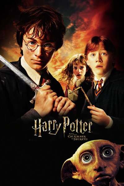 Művészi plakát Harry Potter - Chamber of secrets