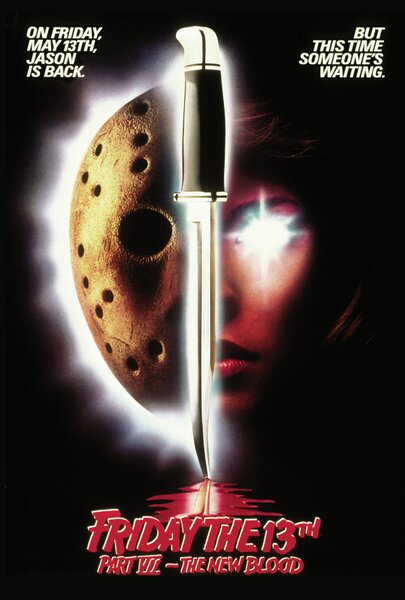 Művészi plakát Friday The 13th - Jason is back, (26.7 x 40 cm)