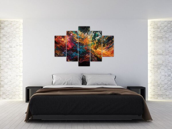 Kép - Színes absztrakció II. (150x105 cm)