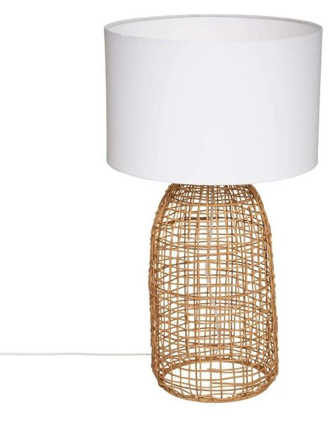Asztali lámpa, rattan, 56 cm - CLOE