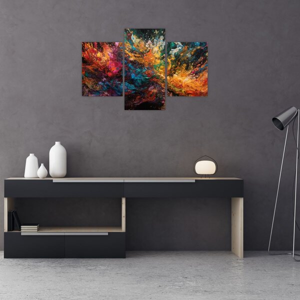 Kép - Színes absztrakció II. (90x60 cm)
