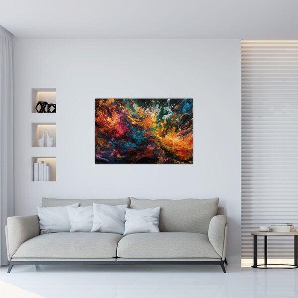 Kép - Színes absztrakció II. (90x60 cm)