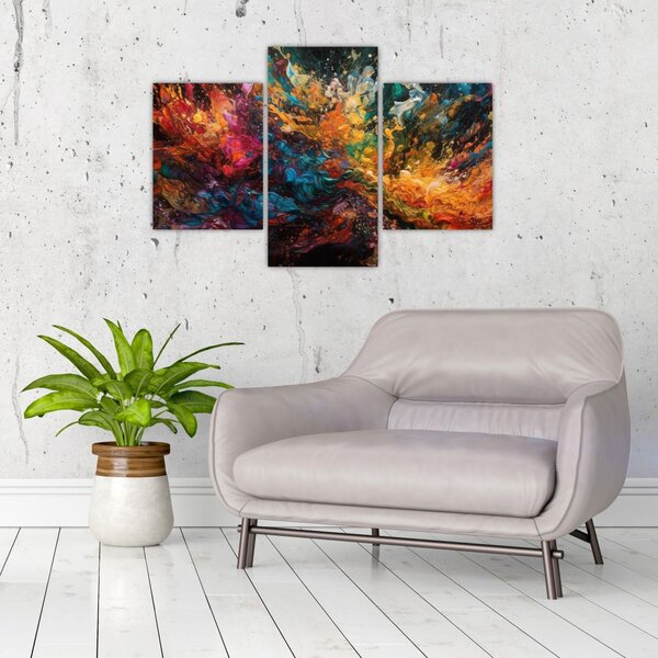Kép - Színes absztrakció II. (90x60 cm)