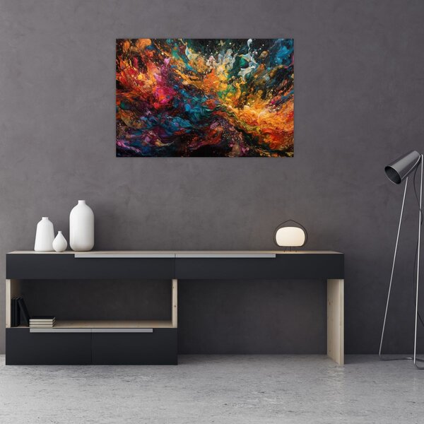 Kép - Színes absztrakció II. (90x60 cm)