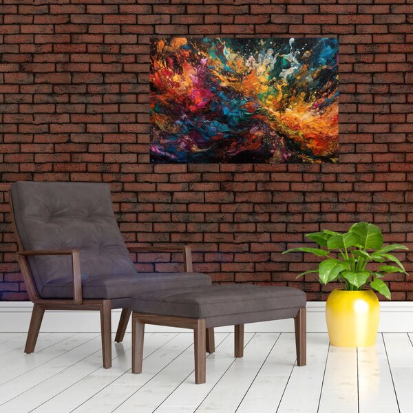 Kép - Színes absztrakció II. (90x60 cm)