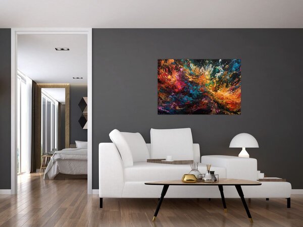 Kép - Színes absztrakció II. (90x60 cm)