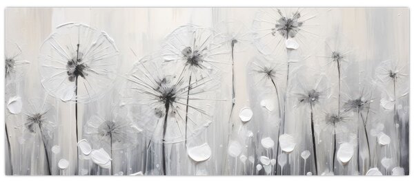 Kép - Pitypang, festés (120x50 cm)