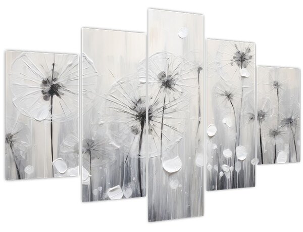 Kép - Pitypang, festés (150x105 cm)