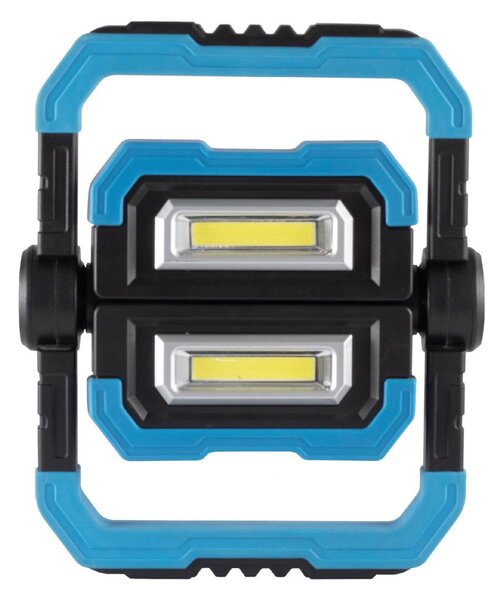 HOME FLB 10C újratölthető COB LED fényvető, reflektor, 2 x 5 W, 500 lm - 4 óra, 1000 lm - 2 óra, 5000 mAh