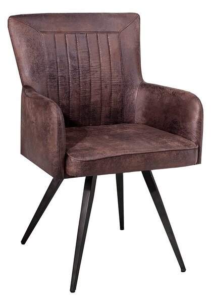 Stílusos szék Adda - barna