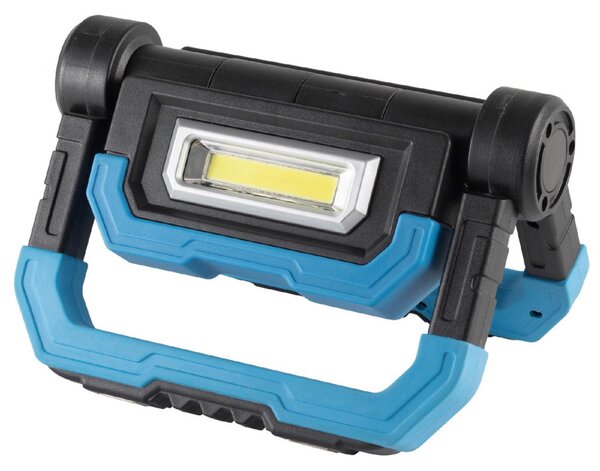 HOME FLB 10C újratölthető COB LED fényvető, reflektor, 2 x 5 W, 500 lm - 4 óra, 1000 lm - 2 óra, 5000 mAh