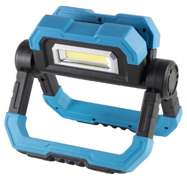 HOME FLB 10C újratölthető COB LED fényvető, reflektor, 2 x 5 W, 500 lm - 4 óra, 1000 lm - 2 óra, 5000 mAh