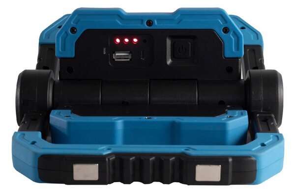 HOME FLB 10C újratölthető COB LED fényvető, reflektor, 2 x 5 W, 500 lm - 4 óra, 1000 lm - 2 óra, 5000 mAh