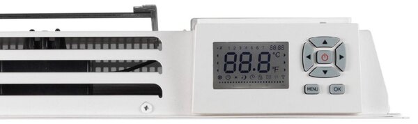 HOME FKA 100 fali fűtőtest 840/1000W, heti program, fagyőr funkció, fehér