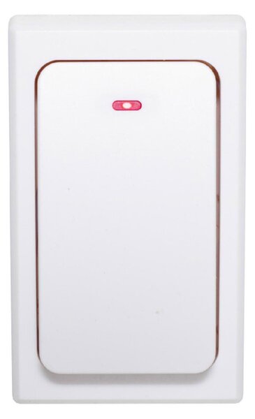 HOME NVKP 01 elem nélküli távkapcsoló, csengők és hálózati kapcsolók bővítéséhez, 120 m hatótáv, víznek fokozottan ellenálló, kinetikus energia