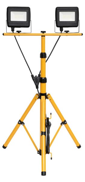HOME FLL STAND 2/30 állványos LED fényvető, reflektor, 0,8 - 1,7 m, 2 x 30 W, 2 x 2400 lm, kül- és beltéri