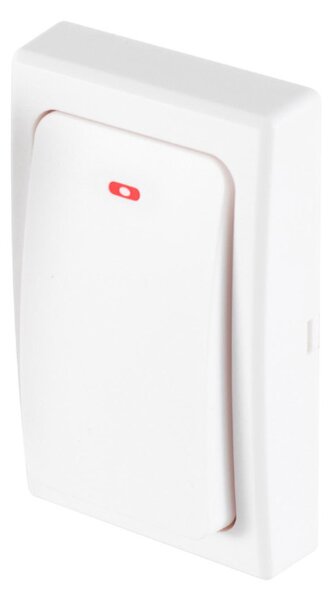 HOME NVKP 01 elem nélküli távkapcsoló, csengők és hálózati kapcsolók bővítéséhez, 120 m hatótáv, víznek fokozottan ellenálló, kinetikus energia