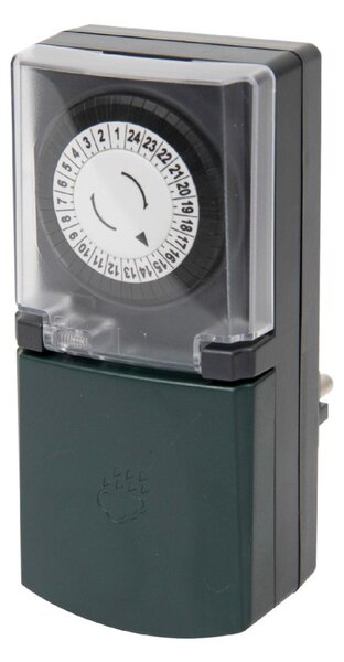 GAO 0768H mechanikus kültéri időzítő óra, 3500 W, 16A, IP44 védettség