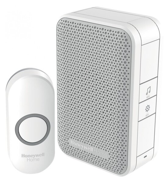 Honeywell Home DC311N vezeték nélküli csengő, 150m hatótávolság, 4 dallam, IP55 védett nyomógomb, elemes tápellátás