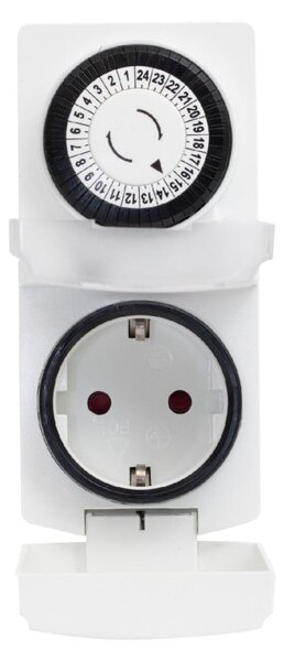 GAO 0768H mechanikus kültéri időzítő óra, 3500 W, 16A, IP44 védettség