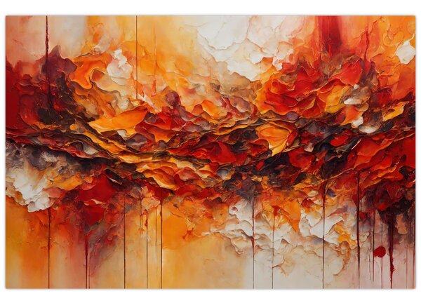 Kép - Absztrakció (90x60 cm)