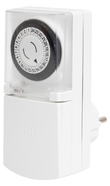 GAO 0768H mechanikus kültéri időzítő óra, 3500 W, 16A, IP44 védettség