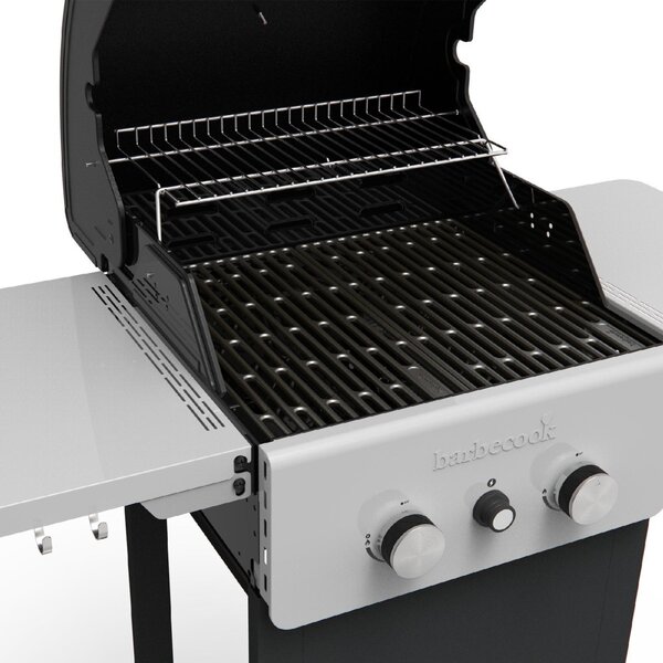 Barbecook BC-GAS-2009 Spring 2002 gázgrill, 2 főégő, lakkozott acél, 110x55x115cm