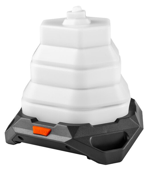 NEBO NEB-LTN-1008-G lámpás, GALILEO™ AIR 500, 500 lm - 20 lm, intelligens teljesítményvezérlés, IPX4, összecsukható, 20 lm piros fény